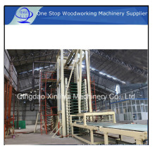 Promotional Small Capacity Medium Density Fiberboard Whole Complete Machine Production Line 100000m3 Capacity 6mmx1220X2440 MDF Production Line